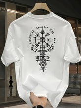 Men's Heavyweight 100% Cotton Viking T-Shirt – Oversized Fit