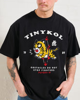 Tiger Fighter Oversized Tee