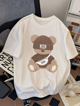 Men’s Relaxed Fit Cotton T-Shirt – Teddy Bear “Bear Don’t Worry” Graphic