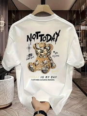 Unisex Oversized High Street T-Shirt – Heavy Cotton, Casual Summer Fashion Tee