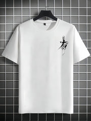 Men’s Polyester T-Shirt – Loose Fit Dagger Pattern