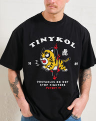 Tiger Fighter Oversized Tee