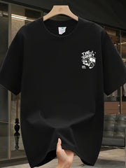 Men’s Heavyweight Oversized T-Shirt – “THE REGENERATION” Graphic Print