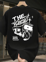 Men’s Heavyweight Oversized T-Shirt – “THE REGENERATION” Graphic Print